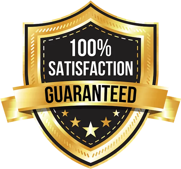 100% money back guarantee